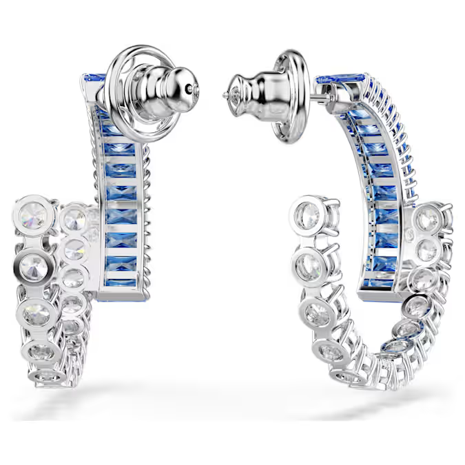Matrix hoop earrings